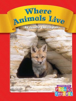 cover image of Where Animals Live